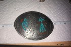 Vintage Southwestern Belt Buckle Marked HB   Very Nice!!! — photo 8