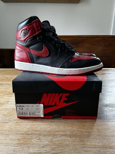 Nike Air Jordan 1 Retro OG High Banned 2016 - Sz 12