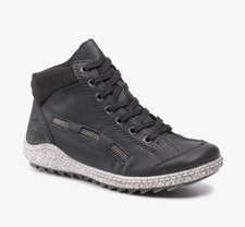 Rieker Schnürschuh Schwarz 41 ungetragen
