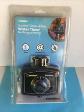 NEW Melnor Sunrise Once-a-Day Electronic Water Timer  No Programming needed NIP