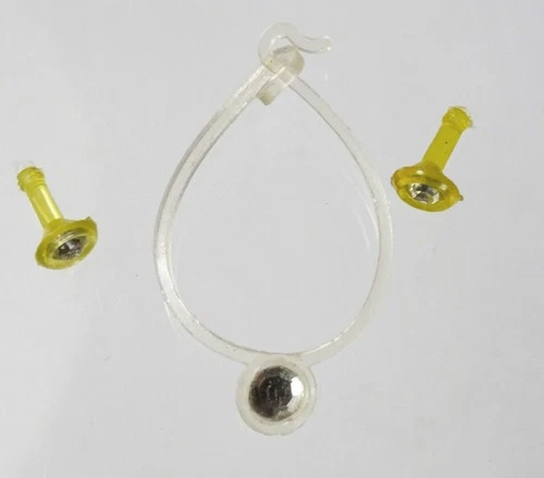 Vintage 80s SUPERSTAR BARBIE Era "Diamond" Necklace & Earrings Set