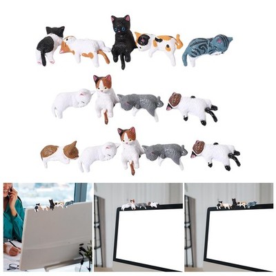 3D Craft Figurine Computer Monitor Decors Table Home Desk Figure Collectible