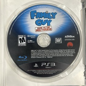 Family Guy: Back to the Multiverse PS3 PlayStation 3