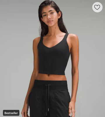 Lululemon Align Tanktop Schwarz Größe US 4 UK 8