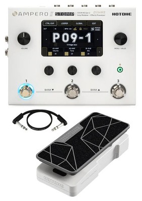 Hotone Ampero II Stomp Amp Modeler/Effects Pedal with Expression Pedal