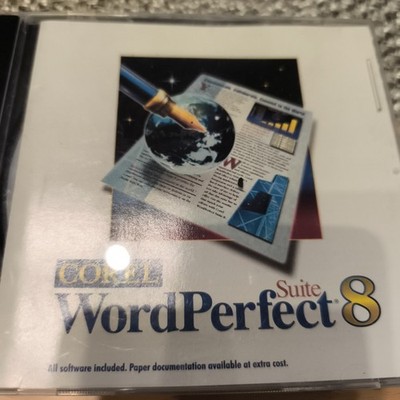 CD-ROM Corel Professional Office IBM PC Computer Software Vintage Software Neuw.