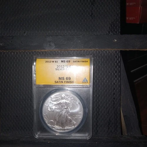 2012-W American Silver Eagle ANACS MS 69