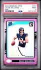 2024 Panini Donruss Optic - Rated Rookie Caleb Williams #201 Pink Prizm (RC)