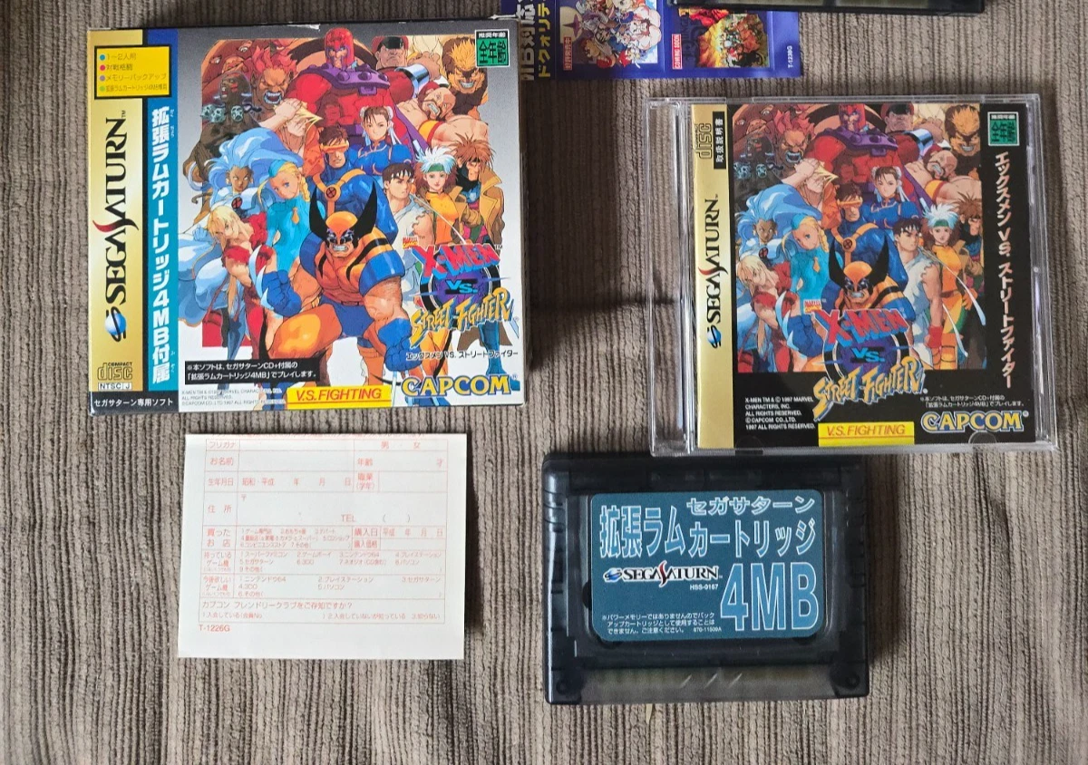 xmen vs street fighter saturn products for sale | eBay