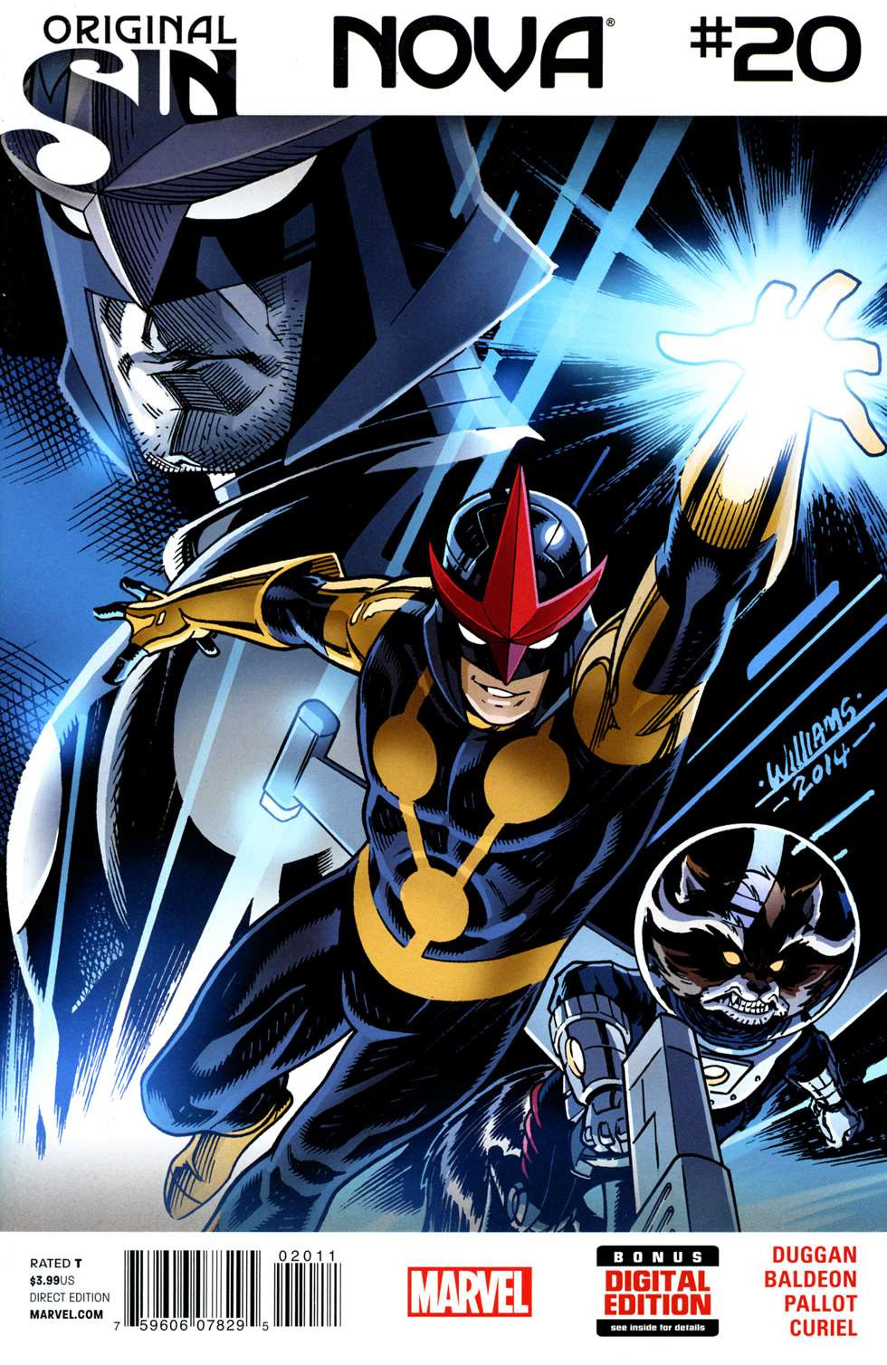 Nova #20 VF/NM Marvel Original Sin 5th Series - combined shipping