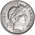 1916-P Barber Dime Great Deals From The Executive Coin Company