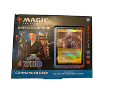 Magic the Gathering - Doctor Who Commander Deck (Masters of Evil) w/ Planechase