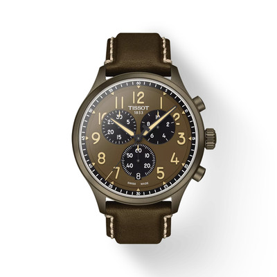 Tissot Chronograph XL Khaki Dial Quartz Men's Watch T1166173609200