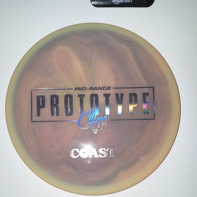 ClimoDiscs Coast Premium Plastic Beige/light orange purple swirl 176g 6/6/-1-/1 