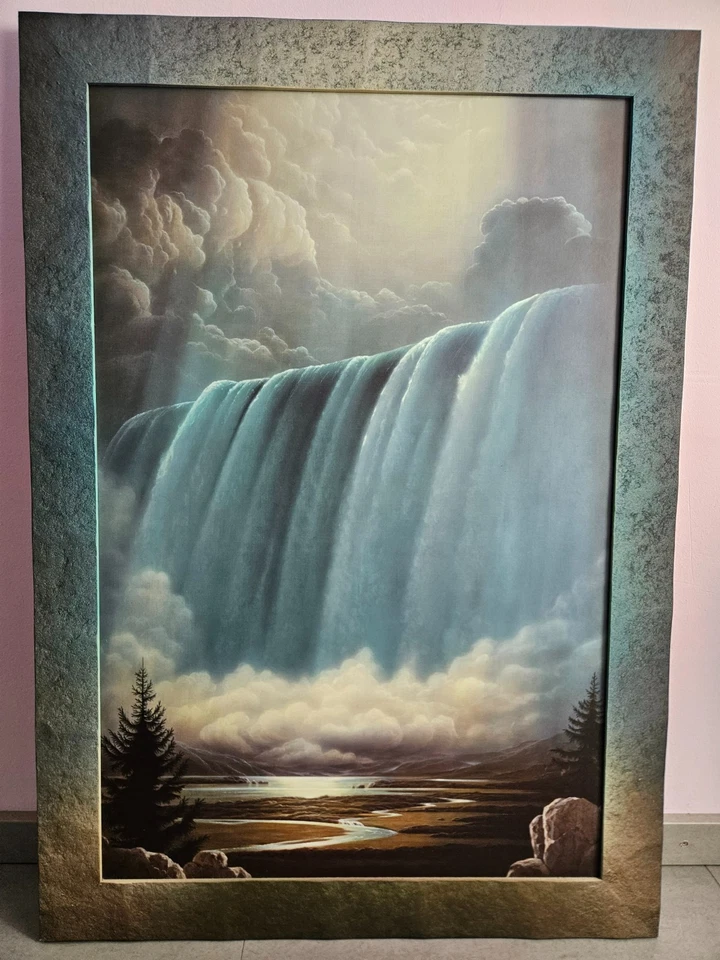 Zwei große Stimmungsbilder von Hans Werner Sahm