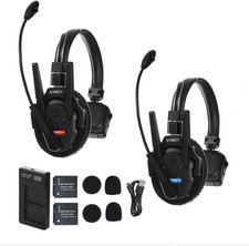 Xtalk Telephone Headsets Black Xtalk Xpro2 Wireless Intercom Headset System 2 Pe