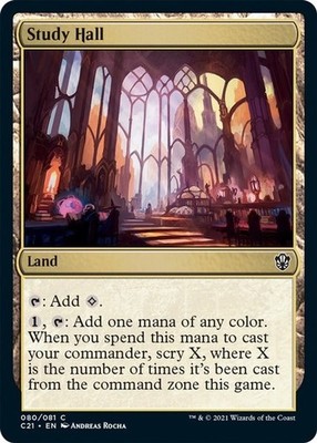Study Hall - 80 - Commander 2021