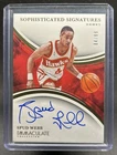 2024-25 Immaculate Spud Webb Sophisticated Signatures Auto Autograph #/99 Hawks