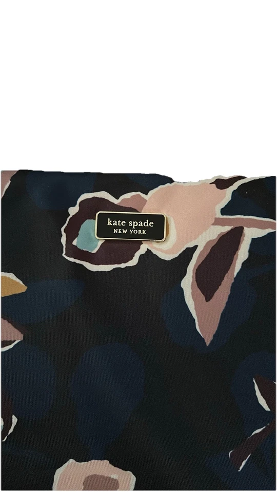 Kate Spade Blake Avenue Dawn Rose Negro Multi 15" Cremallera Laptop Estuche Funda Floral Foto 2 de 4
