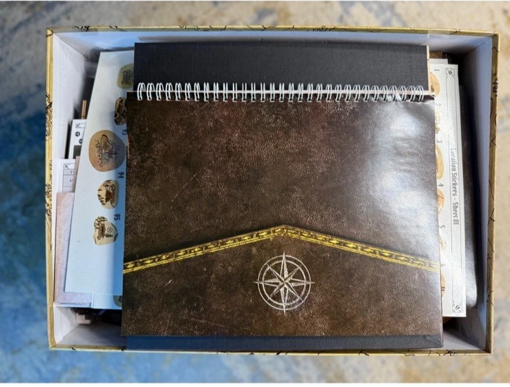 Gloomhaven Board Game 1E, Open Box, Sealed Cards, Unplayed, Complete, 2nd Print - Image 4 of 4