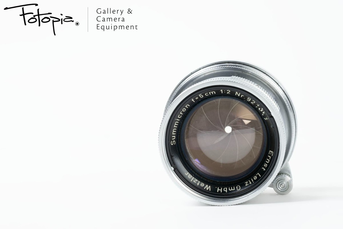 Leica Summicron 50mm F2 LTM - v1 / Collapsible; first year batch