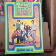 That '70s Show Season 3 DVD 4-Disc Set Topher Grace Mila Kunis 20th Century Fox