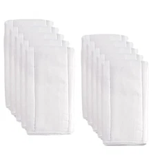 Prefold Cloth Diapers 10 Pack 19.5 in x 14 in Reusable Baby | Toddler