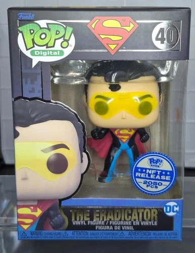 Funko Pop Superman Eradicator - DC - Legendary - #40 LE 2050 + Soft Case