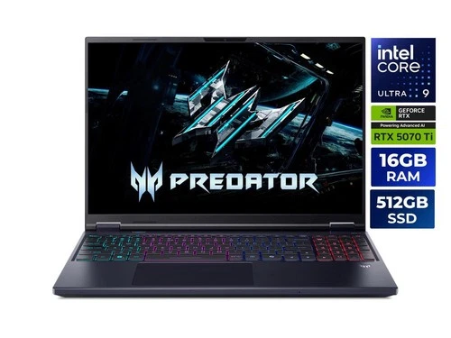 Acer Predator Helios Neo 16 AI - Intel Core Ultra 9 290HX Plus - Nvidia RTX