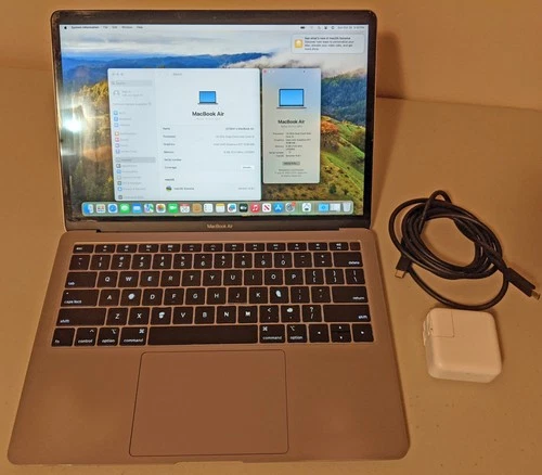 Apple MacBook Air 13" Silver 2019 A1932 i5-8210Y 1.60GHz 8GB LPDDR3 256GB SSD