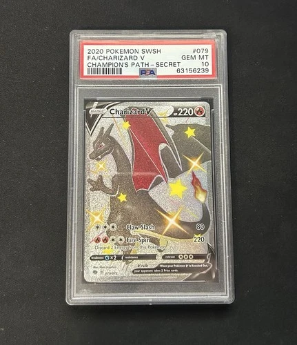 Charizard V Champions Path 79/73 Secret Rare PSA 10 Gem Mint