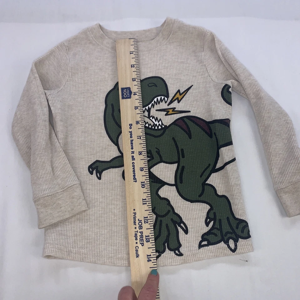 CAMISA TÉRMICA GARANIMALS DINOSAURIO MANGA LARGA TALLA 4T Foto 3 de 4