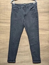 Banana Republic High-rise Skinny Women's Size 31/12 Faded Black