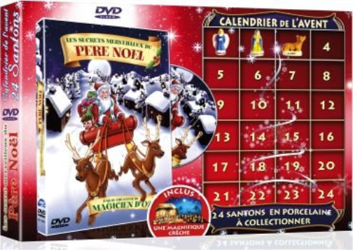 Secrets Merveilleux du père noël (Les) + 24 Monter (DVD)