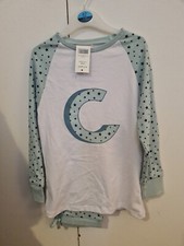 Pyjama unisexe C initiale étoile vert menthe 6-7 ans