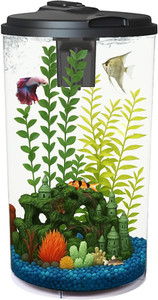 6-Gallon Aquaview 360 Kit Aquarium avec LED lampe & Filtre pour les poissons tropicaux