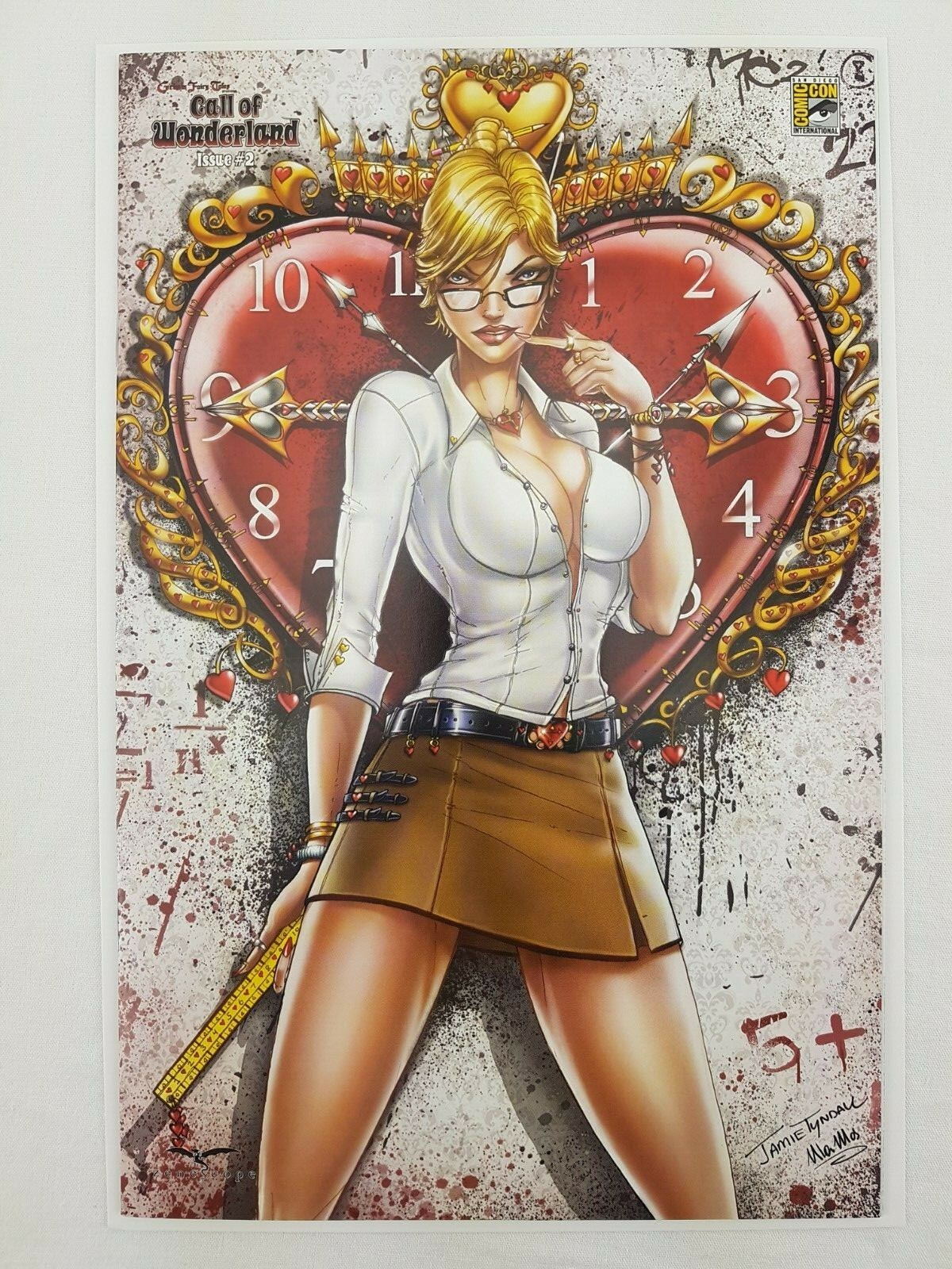 Zenescope Grimm Fairy Tales Call Of Wonderland 2 SDCC San Diego Exclusive NM