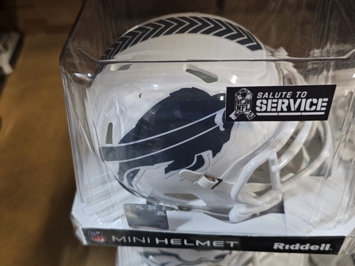 BUFFALO BILLS 2024 SALUTE TO SERVICE Mini Speed NFL FOOTBALL NEW IN ...