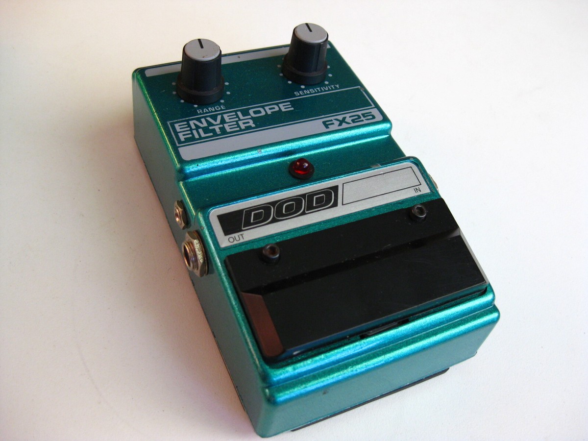 Vintage DOD FX25 Envelope Filter Guitar Effect Pedal USA | eBay