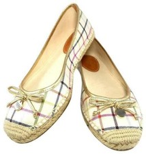 Coach Royce Stripe Espadrille Slip On shoes Size Sz B