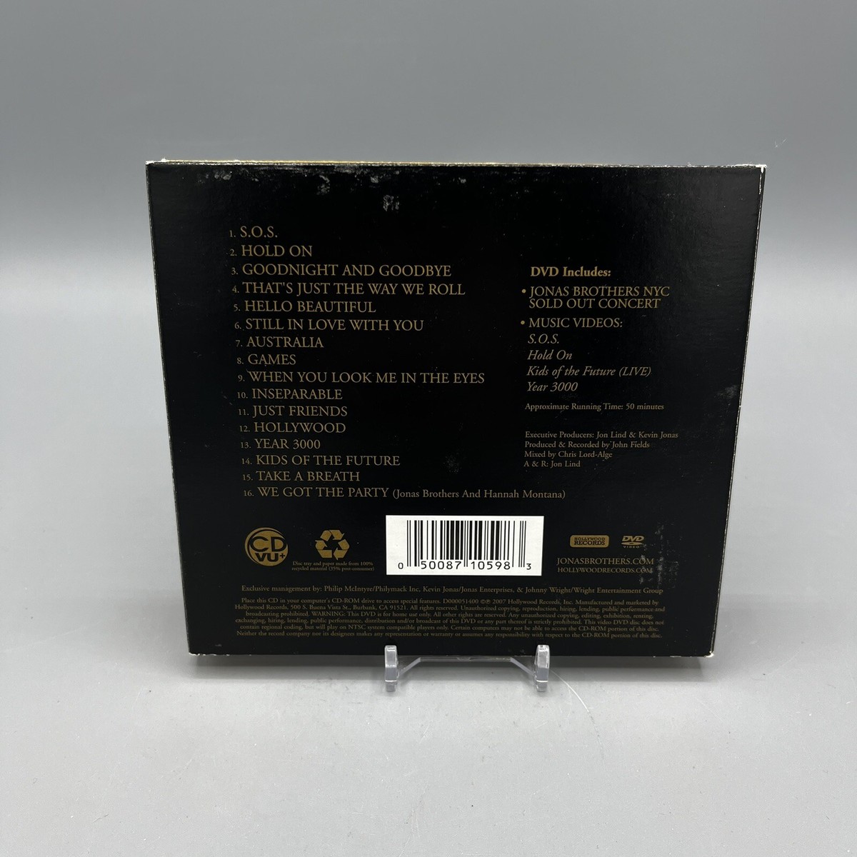 Jonas Brothers: The Bonus Jonas Edition (CD, 2007) 16 Tracks Jonas Brothers: The Bonus Jonas Edition (CD, 2007) 16 Tracks