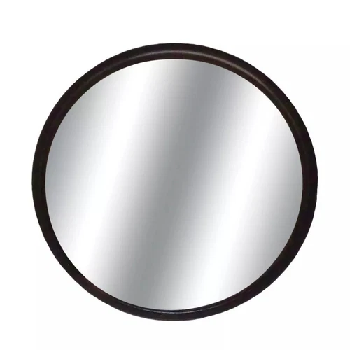CIPA 49202 Round 3” Black Blind Spot Convex Glass w/ Stick-on Mount Mirror
