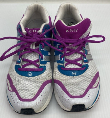 Adidas Mi Supernova Glide 5 Womens Running Shoes Sz 9 Sneaker Purple Blue L38181