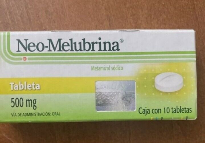 Neo Melubrina Pain Headache Dolor De Cabeza. New