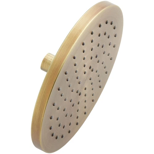 Signature Hardware SHRSB820RGAGBR 8" Wide Modern Round Shower Head-Aged Brass - Picture 1 of 5