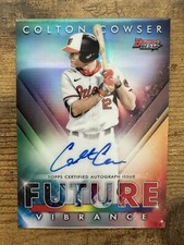 2021 Bowman’s Best Colton Cowser Future Vibrance Auto #40/80!! 🔥🔥