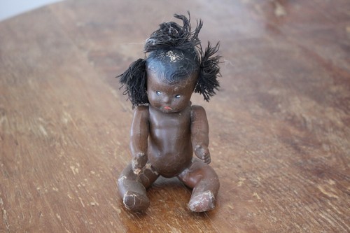 Antique Jointed Black Americana Baby Doll