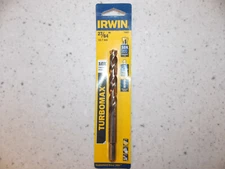 IRWIN 73627 27/64" TURBOMAX JOBBER LENGTH DRILL BIT 3/8" REDUCED SHANK