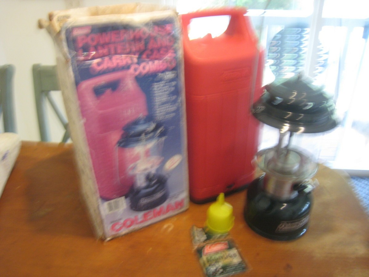Coleman The Powerhouse ランタン　1988年　ケース付き Yahoo!オークション -「コールマンランタン 1988」の落札相場