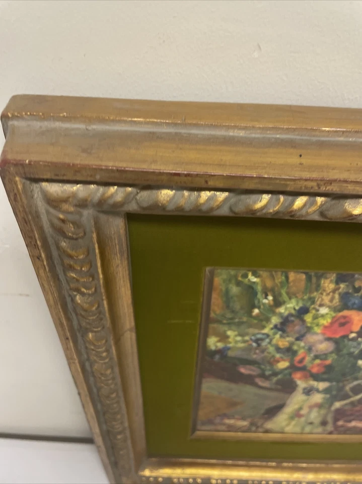 Serigrafía Artística Pierre Bonnard FLORES por Syroco Art NY-Impresionante-Calidad de Regalo-De Colección Foto 4 de 4